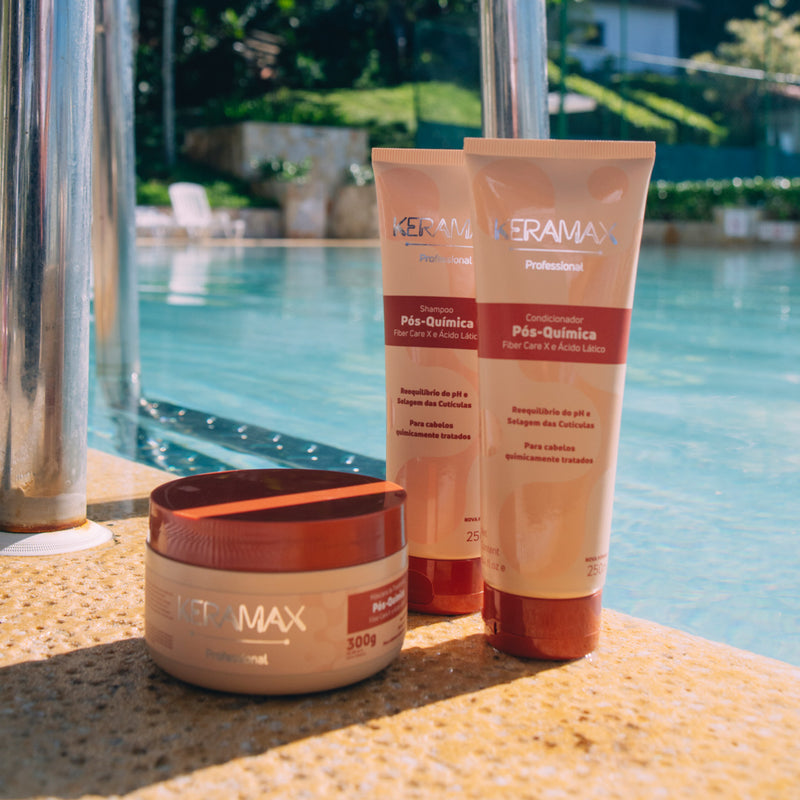 Lançamento Kit Keramax Pós Química | Shampoo | Condicionador | Máscara