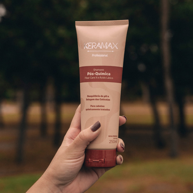 Lançamento Shampoo Keramax Pós Química 250ml
